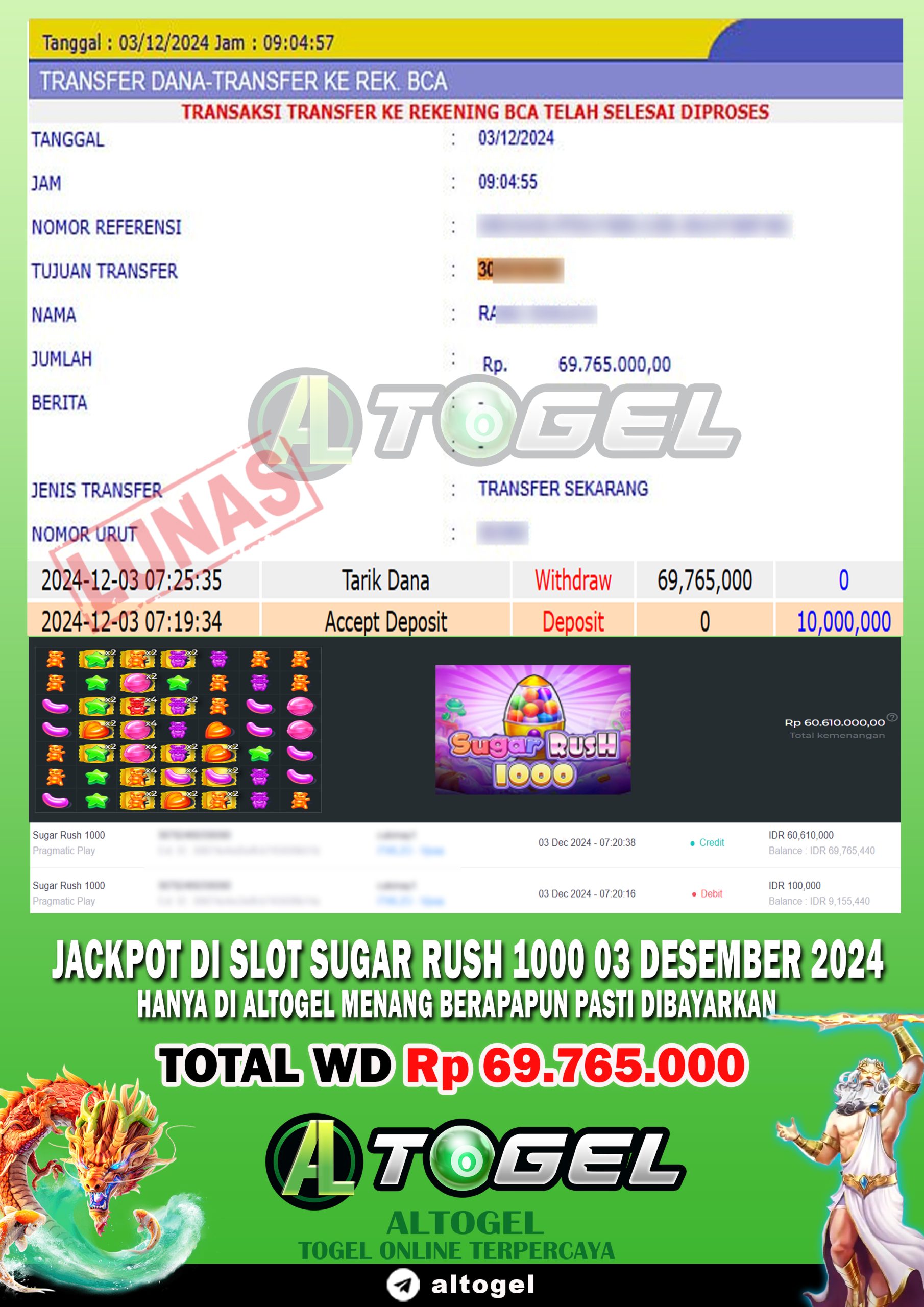 BUKTI JP ALTOGEL 03 DESEMBER 2024