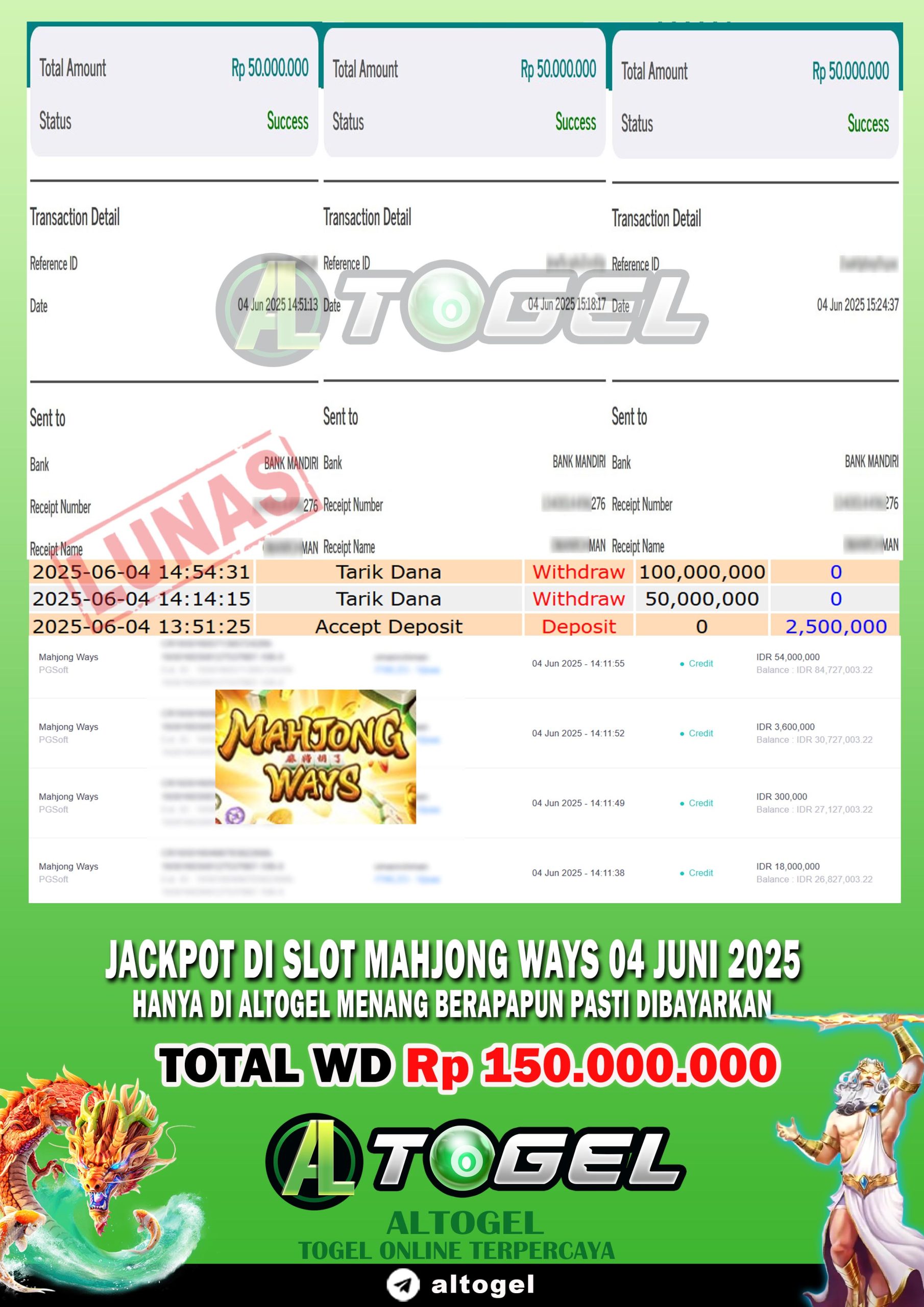 BUKTI JP ALTOGEL 04 JUNI 2025