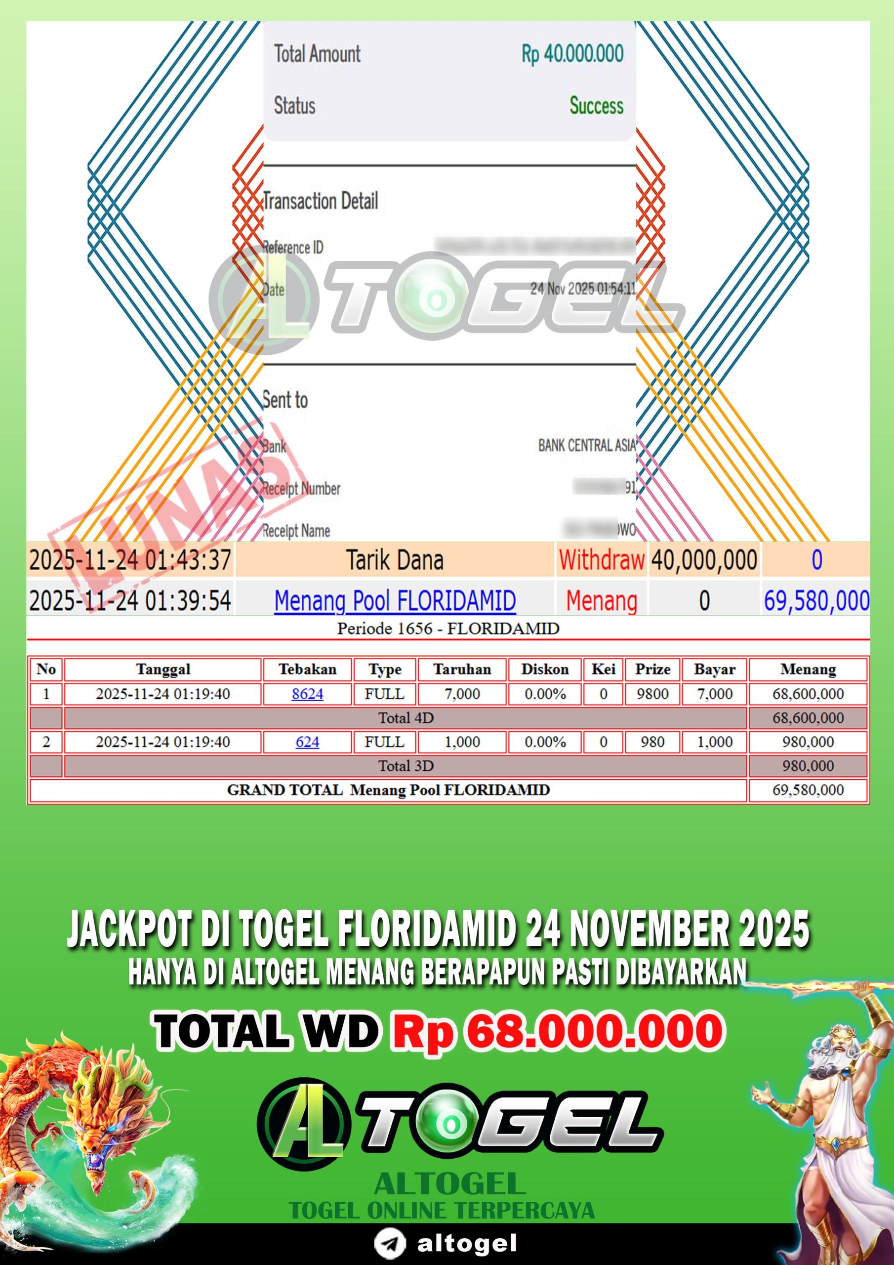 BUKTI JP ALTOGEL 24 NOVEMBER 2025